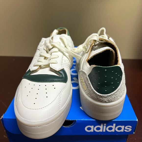 adidas Rivalry Summer Low Cloud White Collegiate Green ID6206 Mens 11.5 - Picture 5 of 5